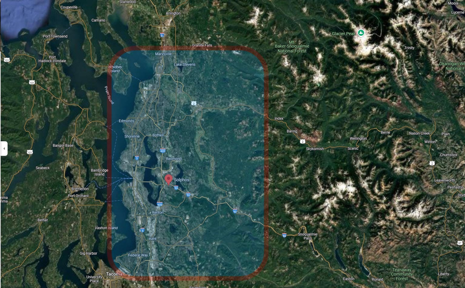 Service Area Map
